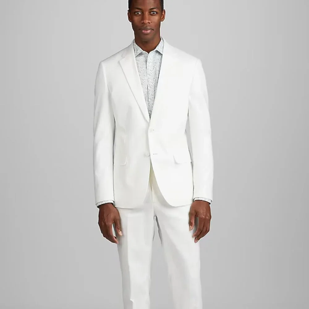 Jos. A. Bank Men's Slim Fit Suit Separate Jacket Size 42 Short NWT Linen Cotton